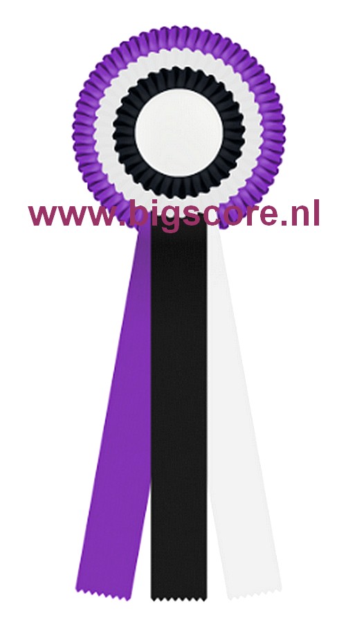 R 03 multi 3-Ringsrozet Ø 13 L: 31 cm Blanco met optie Full-Colour 50 mm afslag